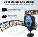 2,4GHz WiFi Mini Camera, 4K Wireless Indoor Surveillance Camera