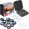 APEXEL 10-in-1 Premium Lens Kit Compatible with Smartphones - Interchangeable Lenses