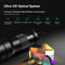 APEXEL 2-in-1 HD 6X Fixed Focus Telephoto Lens with 150mm Macro Lens with Universal Clip, Professional Phone Lens Kit