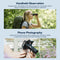 APEXEL 2-in-1 HD 6X Fixed Focus Telephoto Lens with 150mm Macro Lens with Universal Clip, Professional Phone Lens Kit