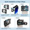 APEXEL 2-in-1 HD 6X Fixed Focus Telephoto Lens with 150mm Macro Lens with Universal Clip, Professional Phone Lens Kit