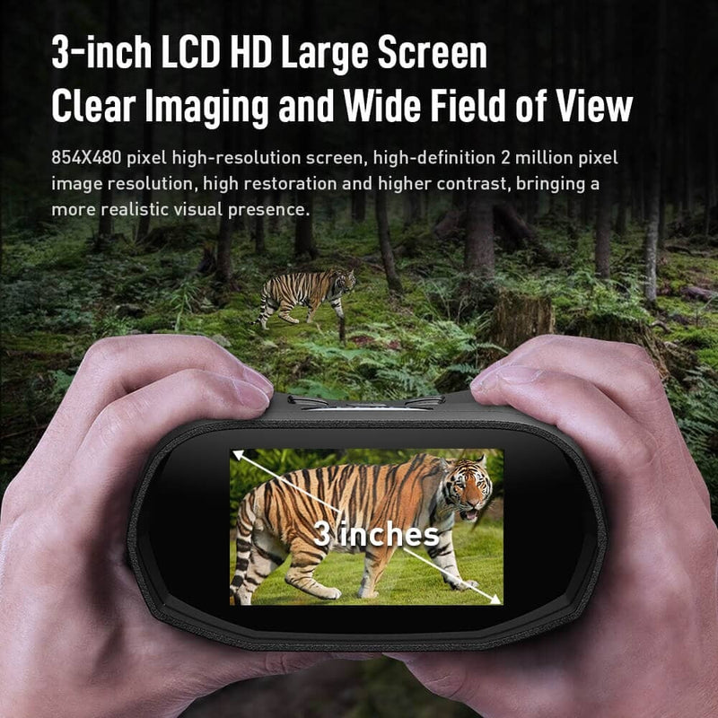 APEXEL 4K HD Digital Night Vision Glasses with Creative Owl Design