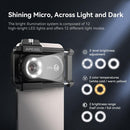 APEXEL Phone Micro Lens Nano Zoom for Android/iPhone With LED UV Light/CPL/Universal Clip APL-MS200