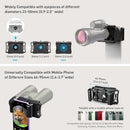 APEXEL Universal Mobile Phone Microscope Adapter with Remote Shutter Release 360° Rotation
