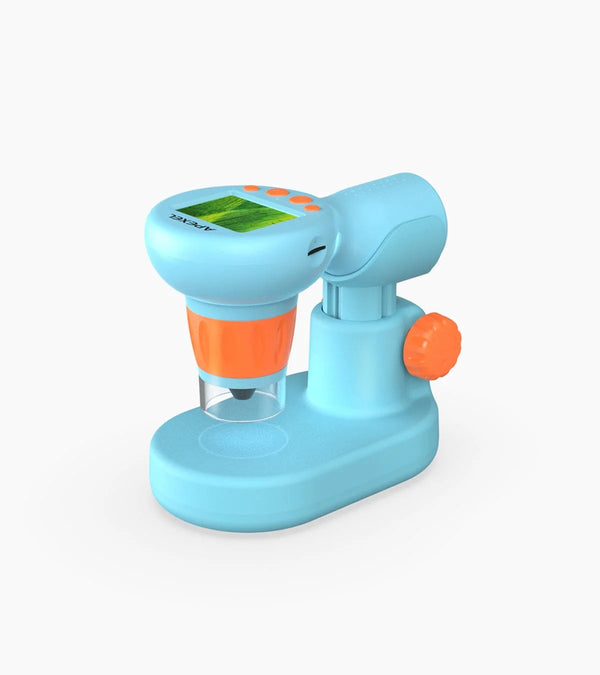 APEXEL digital microscope, 800X handheld microscope with 2” IPS screen, photo and video portable microscope with adjustable lights