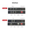 AV Access 4KIP100-KVM 4K KVM Extender over TCP/IP Ethernet up to 120 m, UHD 4K @ 30Hz 1080P@120Hz, 16 Set DIP Switches, EDID Function,