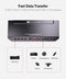 AV Access 4K USB-C & HDMI KVM Switch 4 PCs 1 Monitor, 60W Charging for Laptop