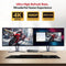 AV Access KD-E10 Docking Station & KVM Switch for 2 Computers to 2 Monitors HDMI 4K60Hz, 100W PD, 3 x USB, 1G Ethernet, SD, 3.5 mm AUX Audio EDID