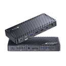 AV Access KD-S03 1 to 12 USB-C Docking Station with Triple Monitor 2xDP 1xHDMI 4K60Hz 2K 144Hz