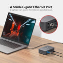 AV Access Docking Station and KVM Switch 2 to 2 USB-C to HDMI, 4K60Hz, 6x USB-A, 1x USB-C PD 100W, 1x 3.5mm AUX, 1x SD card reader, 2x60W PD