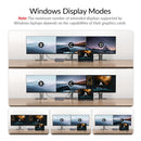AV Access iDock B23 8K KVM Switch Docking Station 2 to 3, Desktop + Laptop to Three Monitors, (100W PD), 12-in-1, 8K@60Hz/4K@165Hz/1440P@240Hz