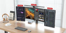AV Access iDock B23 8K KVM Switch Docking Station 2 to 3, Desktop + Laptop to Three Monitors, (100W PD), 12-in-1, 8K@60Hz/4K@165Hz/1440P@240Hz