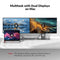 AV Access iDock M10 USB-C KVM-Switch Docking Station 2 to 2 for MacBook, Dual 4K HDMI Monitors, 1x Laptop + 1x PC, 100W Charging