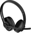 Accutone Sonar 60 Dual Bluetooth & USB Wired Headset with Noise Cancelling Mic, Long Battery Life for PC/Mac & Phones