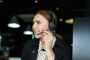 Accutone Sonar 60 Dual Bluetooth & USB Wired Headset with Noise Cancelling Mic, Long Battery Life for PC/Mac & Phones