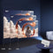 NÖRDIC Smart Projector Android 13.0, Native 1080P, Auto Keystone, 300ANSI 4K HDR Support, Rotatable Design WiFi 6 & BT, Screen Mirroring, ARC
