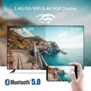 Android Google TV Certified 4K Streamer, media player box with voice assistant, remote control, built-in Chromecast, and smart home control