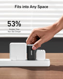 Anker 735 Charger GaNPrime 65W 1x USB-A 2x USB-C Power Adapter