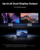 Anker Prime Thunderbolt 5 Docking Station, 8K@60Hz/6K/4K, 120Gbps, 14 Ports + 140W Charging for Thunderbolt 5/4 Laptops