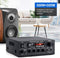 Bluetooth 5.0 stereo amplifier 60 + 60W RMS amplifier 2 microphone input digital audio karaoke