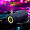 Bluetooth Speaker 36W Portable Speaker with Stereo Sound Base, Bluetooth 5.3 Wireless IP7x Waterproof Speaker Blue