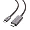 Cable Matters 1.8m USB-C to HDMI cable 8K30Hz 4K 120Hz 48Gbps HDR Compatible with Thunderbolt 4 and 3