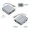 Cable Matters 1 to 5 Docking Station 1xDP 4K60Hz, 1xRJ45 Ethernet 2xUSB-A 1xUSB-C PD 60W Works with Chromebook Certified