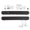 Cable Matters  Intel Certified Thunderbolt 3 Dock 1 to 9 with 1x DisplayPort, 2x TB3, 1xUSB-C 3.1, 1x GigaLAN, 2xUSB 3.0, 2xAudio