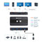 Cable Matters USB-C KVM switch 2 to 2 HDMI and DP 8K30Hz 4K60Hz 4xUSB3.0 Gbps compatible with Thunderbolt 3, 4 and USB4