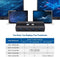 Cable Matters USB-C KVM switch 2 to 2 HDMI and DP 8K30Hz 4K60Hz 4xUSB3.0 Gbps compatible with Thunderbolt 3, 4 and USB4