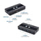 Cable Matters USB-C KVM switch 2 to 2 HDMI and DP 8K30Hz 4K60Hz 4xUSB3.0 Gbps compatible with Thunderbolt 3, 4 and USB4