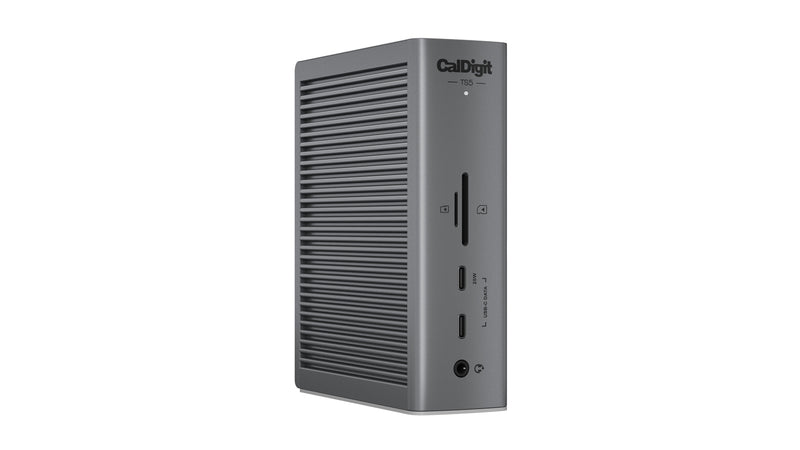 CalDigit TS5 - 15 Ports Thunderbolt 5 Docking Station, 140W Charging, 4X Thunderbolt 5, 4x 10Gb/s USB Ports