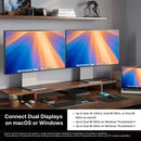 CalDigit TS5 Plus - 20 Ports Thunderbolt 5 Docking Station, 140W Charging, 3X 80Gb/s Thunderbolt 5, 10x 10Gb/s USB Ports