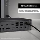 CalDigit TS5 Plus - 20 Ports Thunderbolt 5 Docking Station, 140W Charging, 3X 80Gb/s Thunderbolt 5, 10x 10Gb/s USB Ports