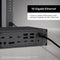 CalDigit TS5 Plus - 20 Ports Thunderbolt 5 Docking Station, 140W Charging, 3X 80Gb/s Thunderbolt 5, 10x 10Gb/s USB Ports