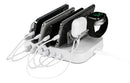 DELTACO USB charging station for 6 devices, 4x USB-A, 2x USB-C, fast charging, total 50 W, white