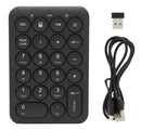 DELTACO Wireless 2.4GHz rechargeable keypad, 22 buttons