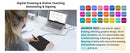 Digital Drawing Tablet 16.5x10cm with Pen Windows Mac Android Chrome