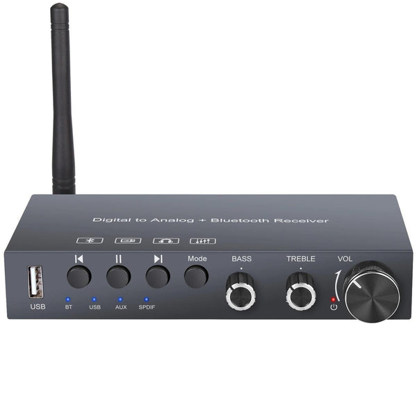 Digital to audio audio converter 192Khz DAC with Bluetooth and USB