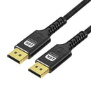DisplayPort 2.1 Cable 5m DP80 UHBR20 80Gbps 16/10/8K60Hz 4K165/144Hz DSC1.2a HDR HDCP2.2 FreeSync G-Sync