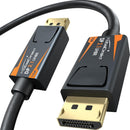DisplayPort 2.1 Cable 5m DP80 UHBR20 80Gbps 16/10/8K60Hz 4K165/144Hz DSC1.2a HDR HDCP2.2 FreeSync G-Sync