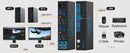 NÖRDIC KVM switch 2 to 2 DisplayPort to DisplayPort, 8K60Hz/4K120Hz, 4x USB-A