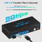 NÖRDIC KVM switch 2 to 2 HDMI to HDMI, 8K60Hz/4K120Hz, 4x USB-A