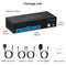 NÖRDIC KVM switch 2 to 2 HDMI to HDMI, 8K60Hz/4K120Hz, 4x USB-A