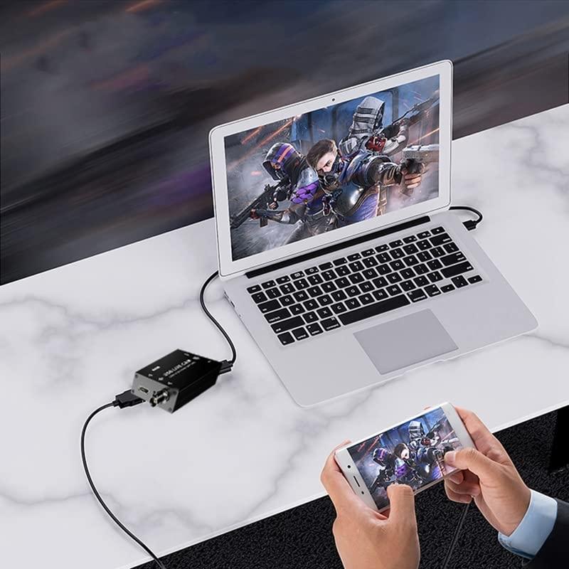 Ezcap USB Video Capture Card and Converter HDMI 4K30Hz / SDI 1080p60Hz - UVC