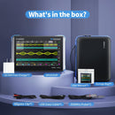 FNIRSI DPOS350P 4-in-1 Tablet Oscilloscope 350MHz, Spectrum Analyzer 200KHz - 350MHz, Frequency Response Analyzer DDS Generator, 2CH