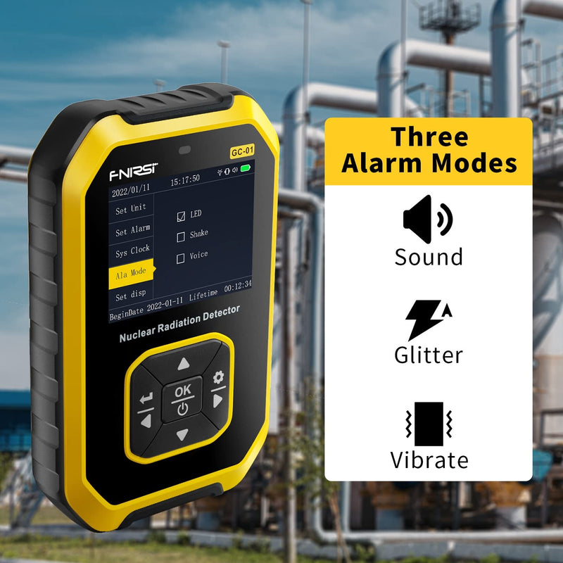 FNIRSI GC-01 Geiger meter - Dosimeter with LCD Display