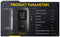 FNIRSI IR40 Laser Rangefinder, distance meter for length, area, volume, pythagoras