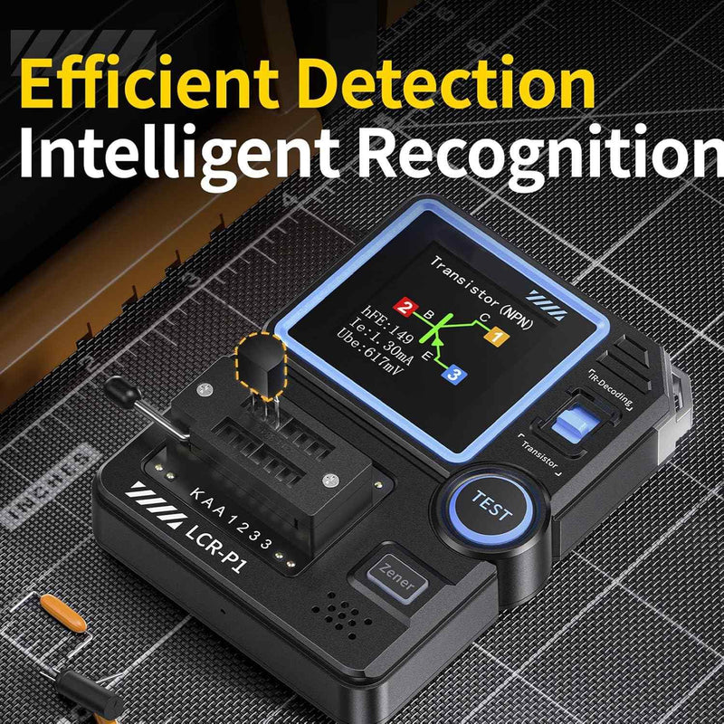 FNIRSI LCR-P1 Multifunction LCR Transistor Capacitor Tester