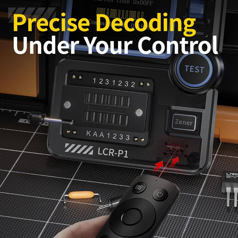FNIRSI LCR-P1 Multifunction LCR Transistor Capacitor Tester